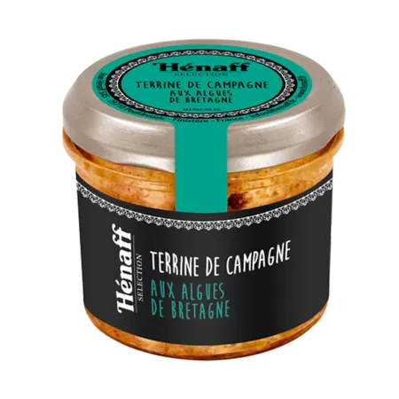 Country terrine with Breton seaweed